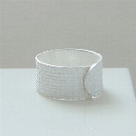 Jewel: textured ring foto 2