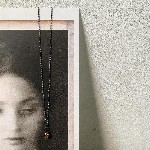 Jewel: necklace tourmaline orange-brown foto 3