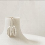 Jewel: earrings olive leaf silver foto 2