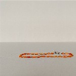 Jewel: bracelet bamboo 'coral' and silk foto 2