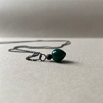 Jewel: agate, jaspis, oxidized silver foto 1