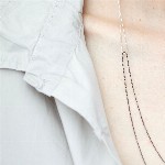 Jewel: necklace black and white silver foto 2