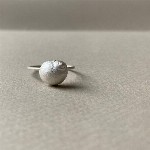 Jewel: ring silver snail shell foto 1