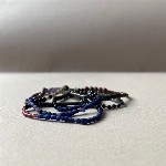 Jewel: beaded necklace blue foto 1