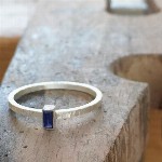 Jewel: ring baguette sapphire foto 2
